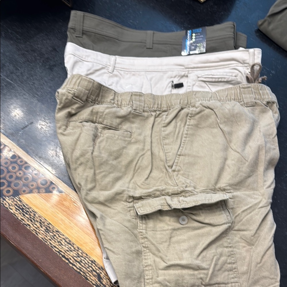 The Foundry Supply Co. Men's Shorts - Olive, Beige, Khaki